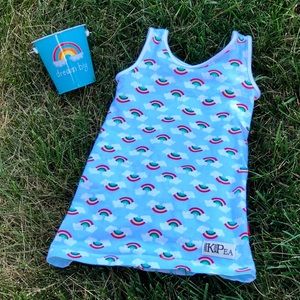 HTF Kpea 🌈 Rainbows, Size 4T, Made in the USA